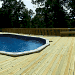 Enclosed pool Deck Surround
